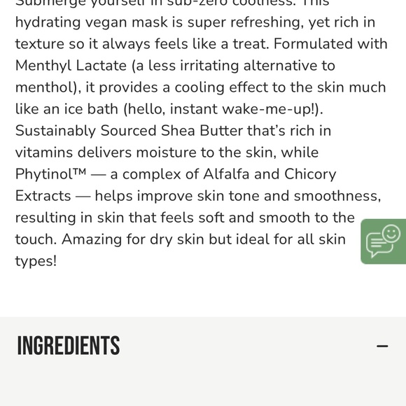 Arbonne: Mask Instant Cooling moisturize Mask - Picture 4 of 4